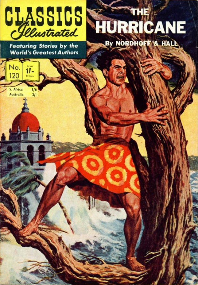 Classics Illustrated (Strato, 1954 series) #120 — The Hurricane ([August 1961?])