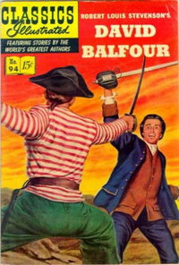 Classics Illustrated (Gilberton, 1947 series)  #94 [O] (April 1952) — David Balfour