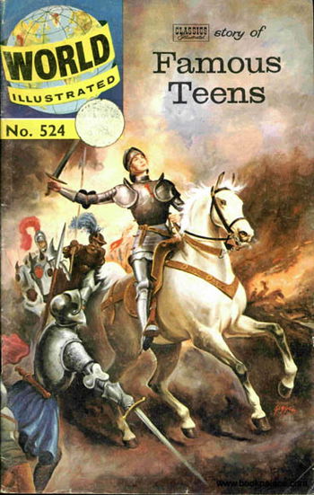 Classics Illustrated story of Famous Teens