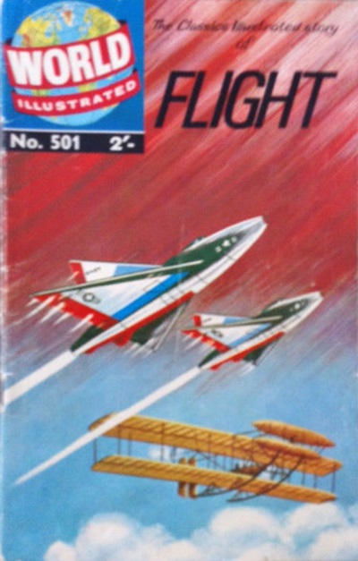 World Illustrated (Strato, 1960? series) #501 — The Classics Illustrated Story of Flight ([May 1960?])