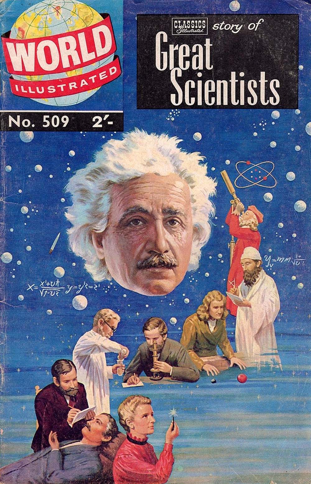 World Illustrated (Thorpe & Porter, 1960? series) #509 — Classics Illustrated Story of Great Scientists ([January 1961?])