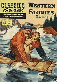 Classics Illustrated (Strato, 1954 series) #62 — Western Stories [1958?]