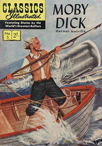 Classics Illustrated (Strato, 1954 series) #5