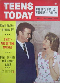 Teens Today (Photoplay Magazine, 1959 series)  v2#3 (November-December 1960)