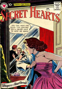 Secret Hearts (DC, 1949 series) #52 (January 1959)