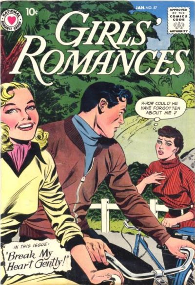 Girls' Romances  #57 (January 1959)