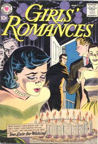 Girls' Romances (DC, 1950 series) #58 (March 1959)