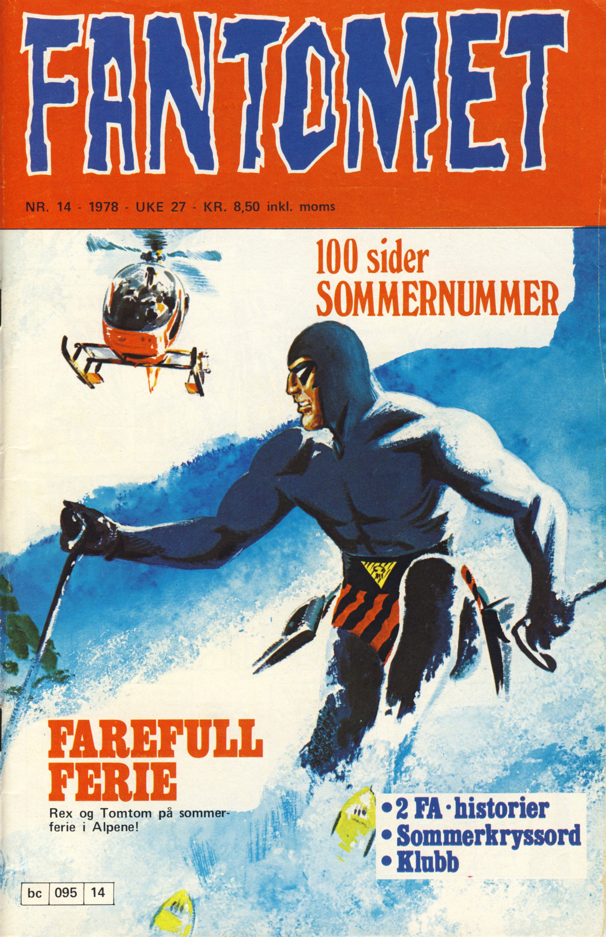 Fantomet (Semic, 1976 series) #14/1978 (4. juli 1978)