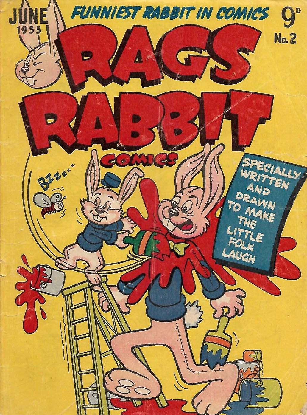 Rags Rabbit Comic (ANL, 1955 series) #2 (June 1955)