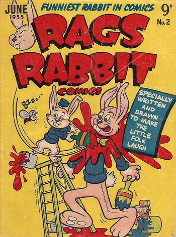 Rags Rabbit Comic (ANL, 1955 series) #2 (June 1955)