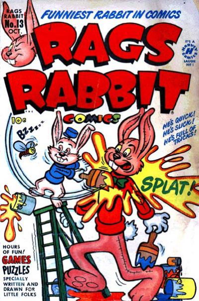 Rags Rabbit (Harvey, 1951 series) #13 (October 1951)