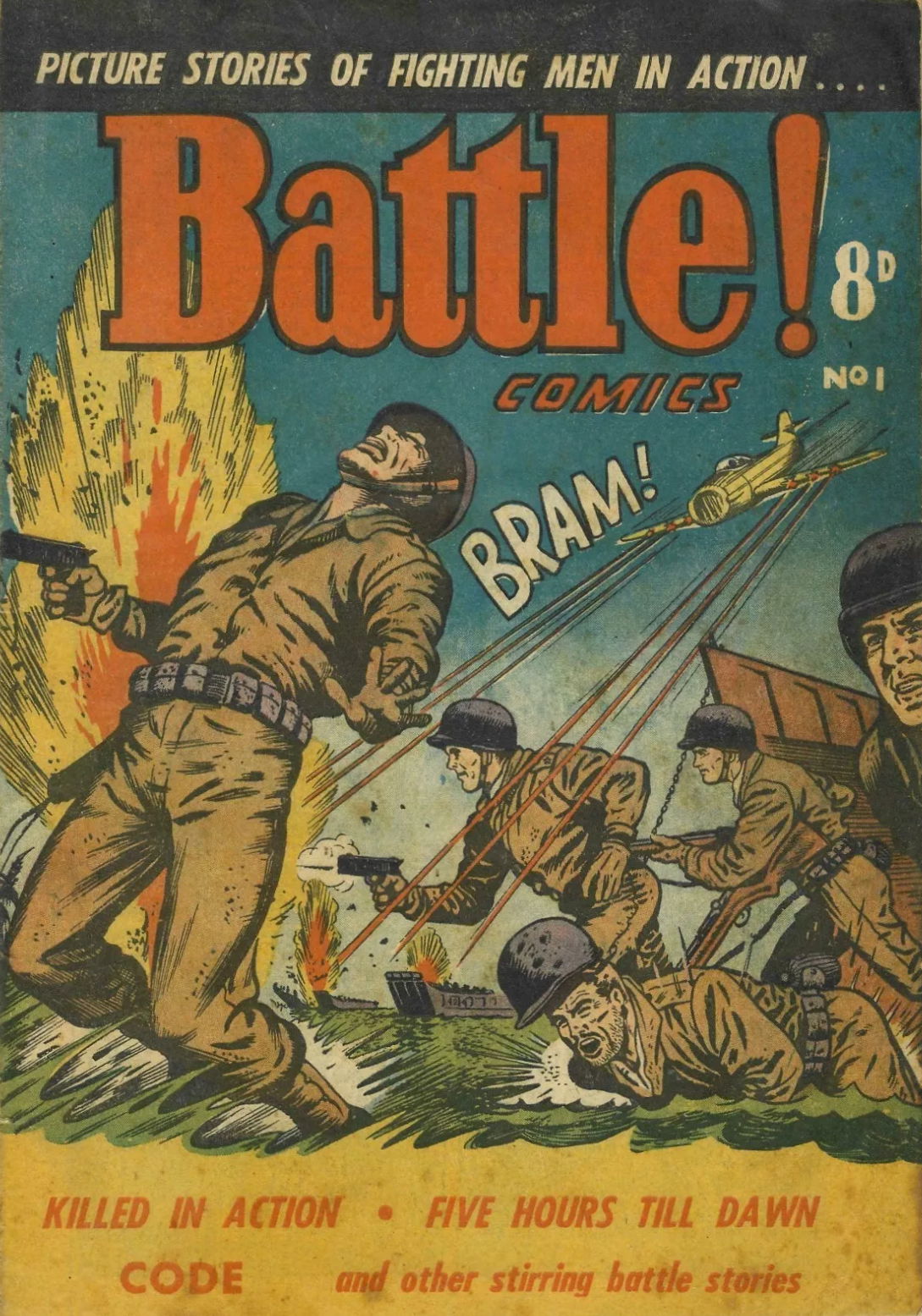Battle! Comics (Transport, 1954 series) #1 (July 1953)