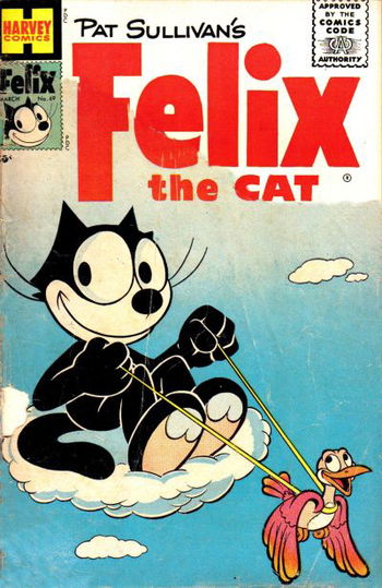 Pat Sullivan's Felix the Cat (Harvey, 1955 series) #69 March 1956