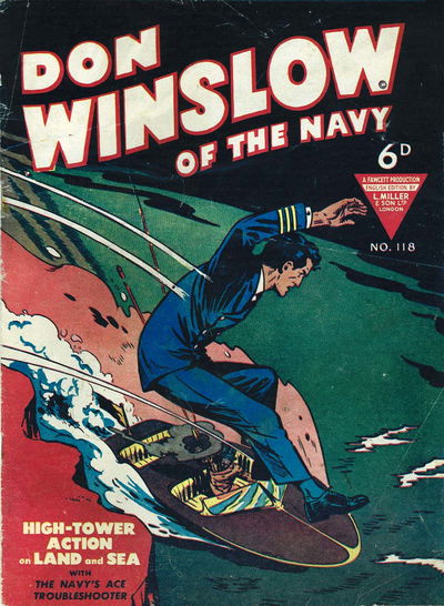 Don Winslow of the Navy (L. Miller & Son, 1952 series) #118 ([1952?])