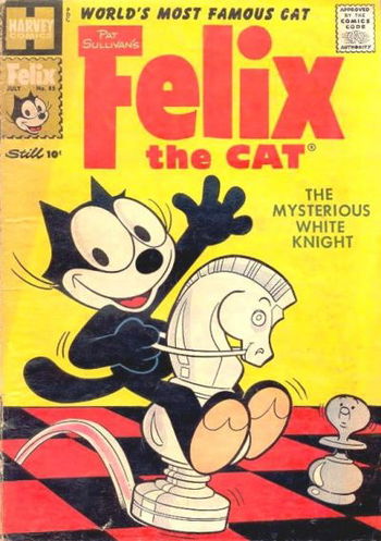 Pat Sullivan's Felix the Cat (Harvey, 1955 series) #85 (July 1957)