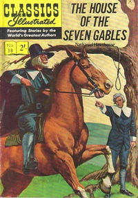 Classics Illustrated (Strato, 1954 series) #38 [HRN 127] (November 1962) — The House of the Seven Gables [November 1962?]