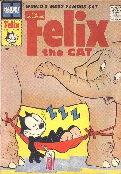 Pat Sullivan's Felix the Cat  #98 (August 1958)