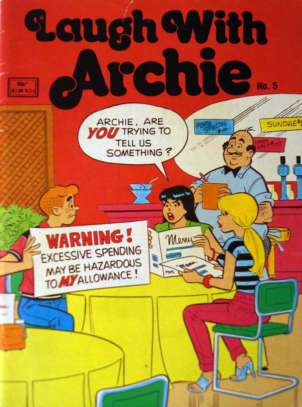 Laugh with Archie (Yaffa Publishing, 1983? series) #5 (September 1985)