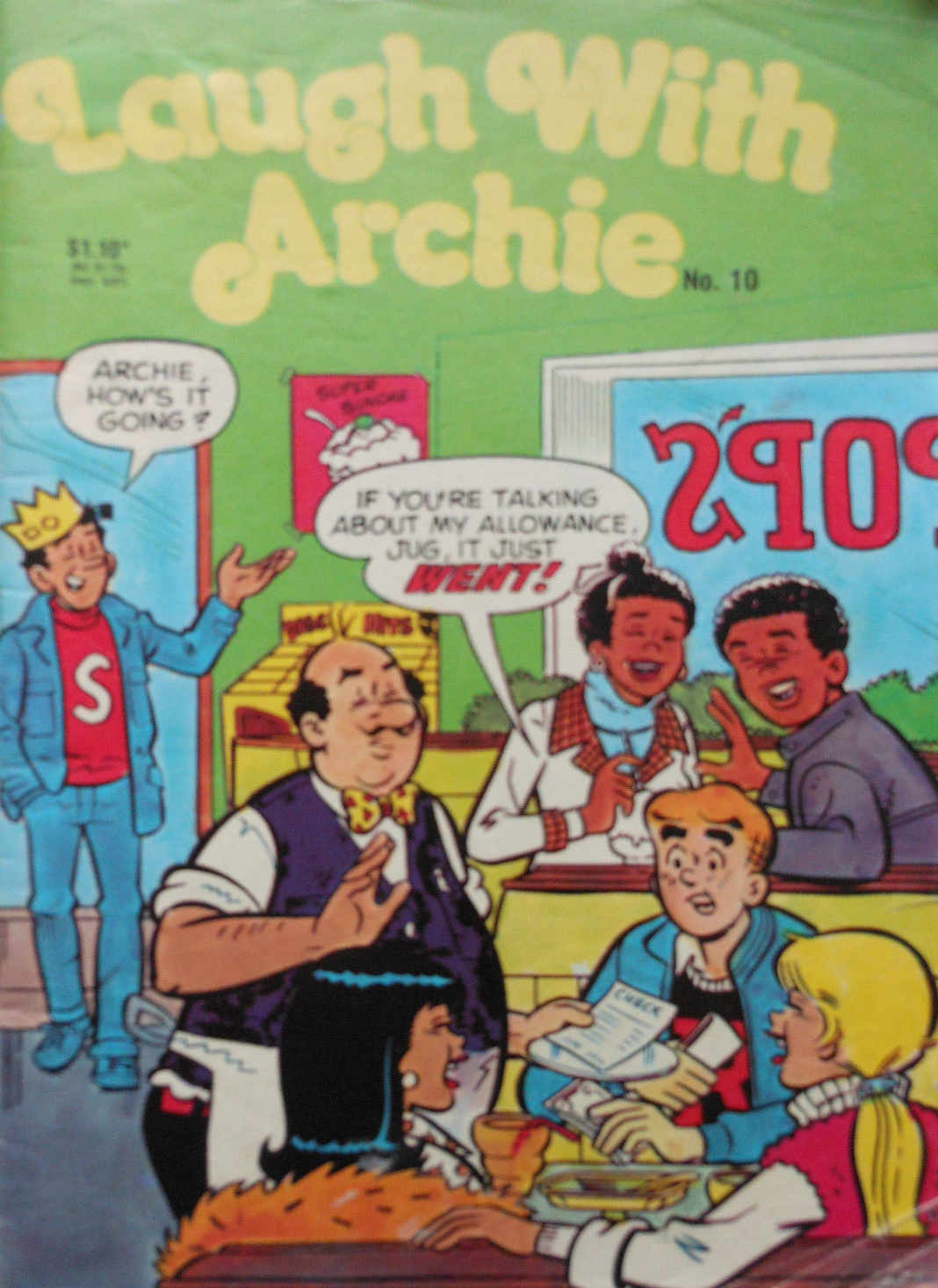 Laugh with Archie (Yaffa Publishing, 1983? series) #10 (September 1988)