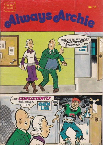 Always Archie (Yaffa/Page, 1984? series) #11 (June 1990)