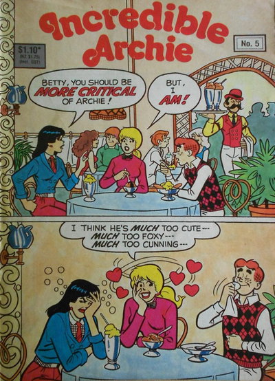 Incredible Archie  #5 (1988)