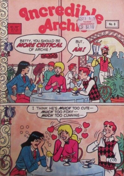 Incredible Archie (Yaffa/Page, 1983 series) #8 ([1990?])