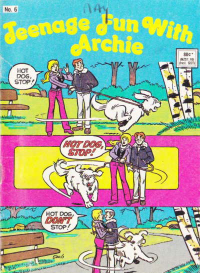 Teenage Fun with Archie (Yaffa, 1980? series) #6 (September 1986)