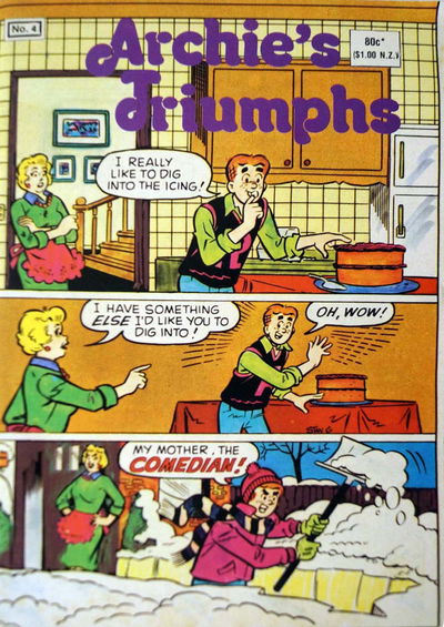 Archie's Triumphs (Yaffa Publishing, 1984? series) #4 (1984)