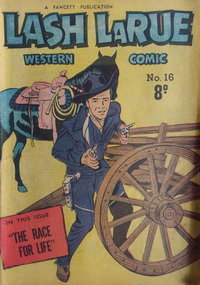 Lash LaRue Western Comic  #16 ([September 1952?])