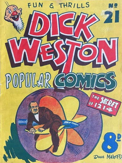 Dick Weston Popular Comics (Hoffmann, 1947 series) #21 [1950?]