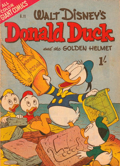 Walt Disney's Giant Comics [G Series] (WG Publications, 1951 series) #G.11 — Walt Disney's Donald Duck January 1953