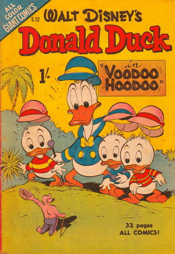 Walt Disney's Giant Comics [G Series] (WG Publications, 1951 series) #G.12 (March 1953) —Walt Disney's Donald Duck