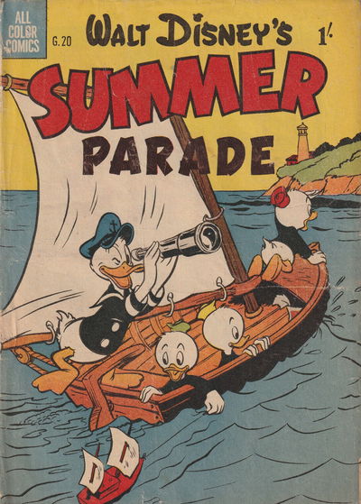 Walt Disney's Giant Comics [G Series] (WG Publications, 1951 series) #G.20 — Walt Disney's Summer Parade April 1954