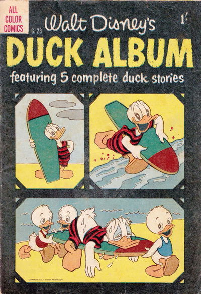 Walt Disney's Giant Comics [G Series] (WG Publications, 1951 series) #G.23 — Walt Disney's Duck Album July 1954