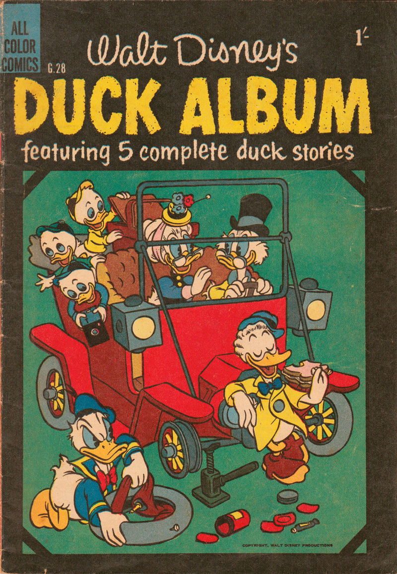 Walt Disney's Giant Comics [G Series] (WG Publications, 1951 series) #G.28 — Walt Disney's Duck Album (December 1954)