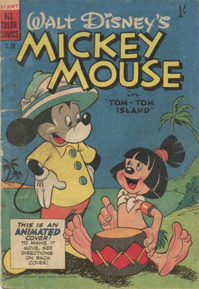 Walt Disney's Giant Comics [G Series] (WG Publications, 1951 series) #G.30 — Walt Disney's Mickey Mouse ([February 1955?])
