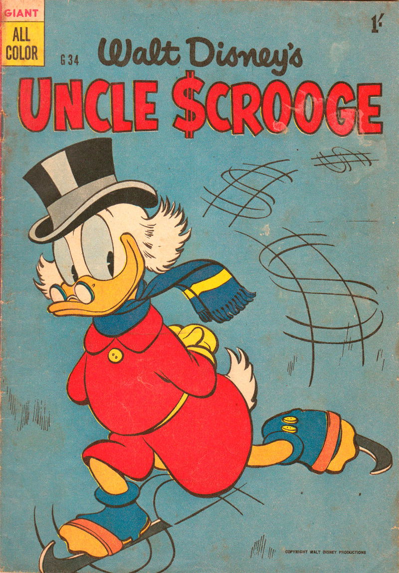 Walt Disney's Giant Comics [G Series] (WG Publications, 1951 series) #G.34 (June 1955)