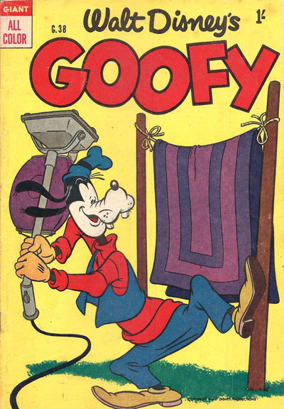 Walt Disney's Giant Comics [G Series] (WG Publications, 1951 series) #G.38 — Walt Disney's Goofy 1955