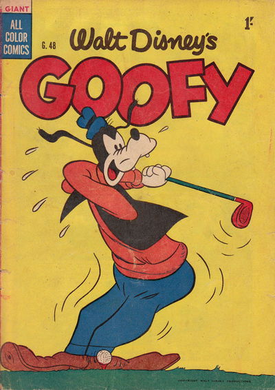 Walt Disney's Giant Comics [G Series] (WG Publications, 1951 series) #G.48 — Walt Disney's Goofy 1956