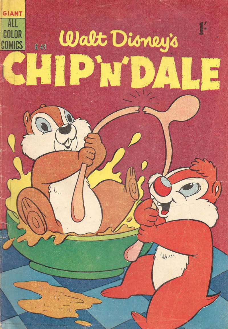 Walt Disney's Giant Comics [G Series] (WG Publications, 1951 series) #G.49 — Walt Disney's Chip 'n' Dale (1956)