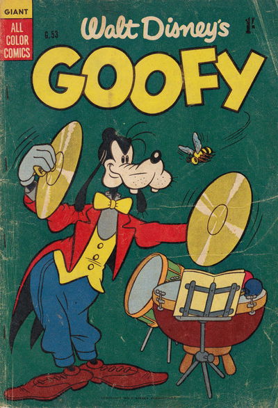 Walt Disney's Giant Comics [G Series] (WG Publications, 1951 series) #G.53 — Walt Disney's Goofy 1956