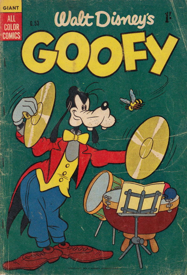 Walt Disney's Giant Comics [G Series] (WG Publications, 1951 series) #G.53 (1956) —Walt Disney's Goofy