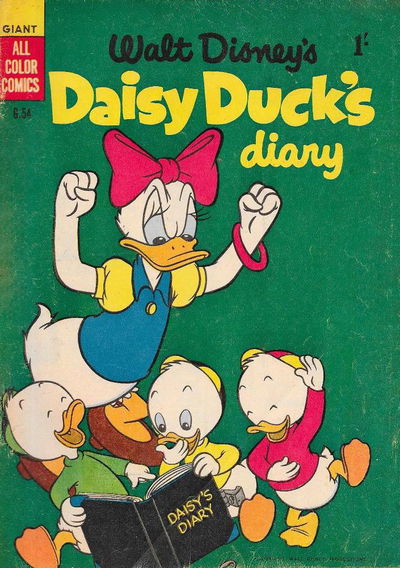 Walt Disney's Giant Comics [G Series] (WG Publications, 1951 series) #G.54 — Walt Disney's Daisy Duck's Diary [May 1956?]