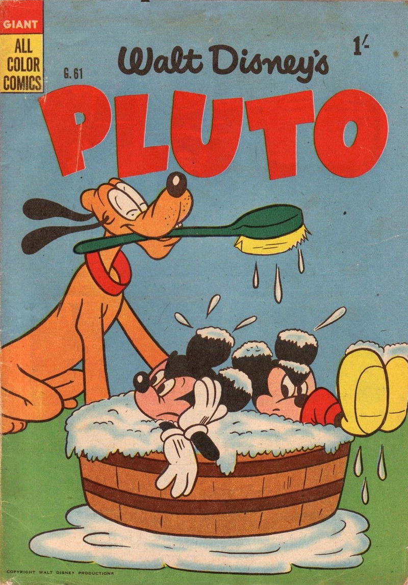 Walt Disney's Giant Comics [G Series] (WG Publications, 1951 series) #61 — Walt Disney's Pluto (1956)