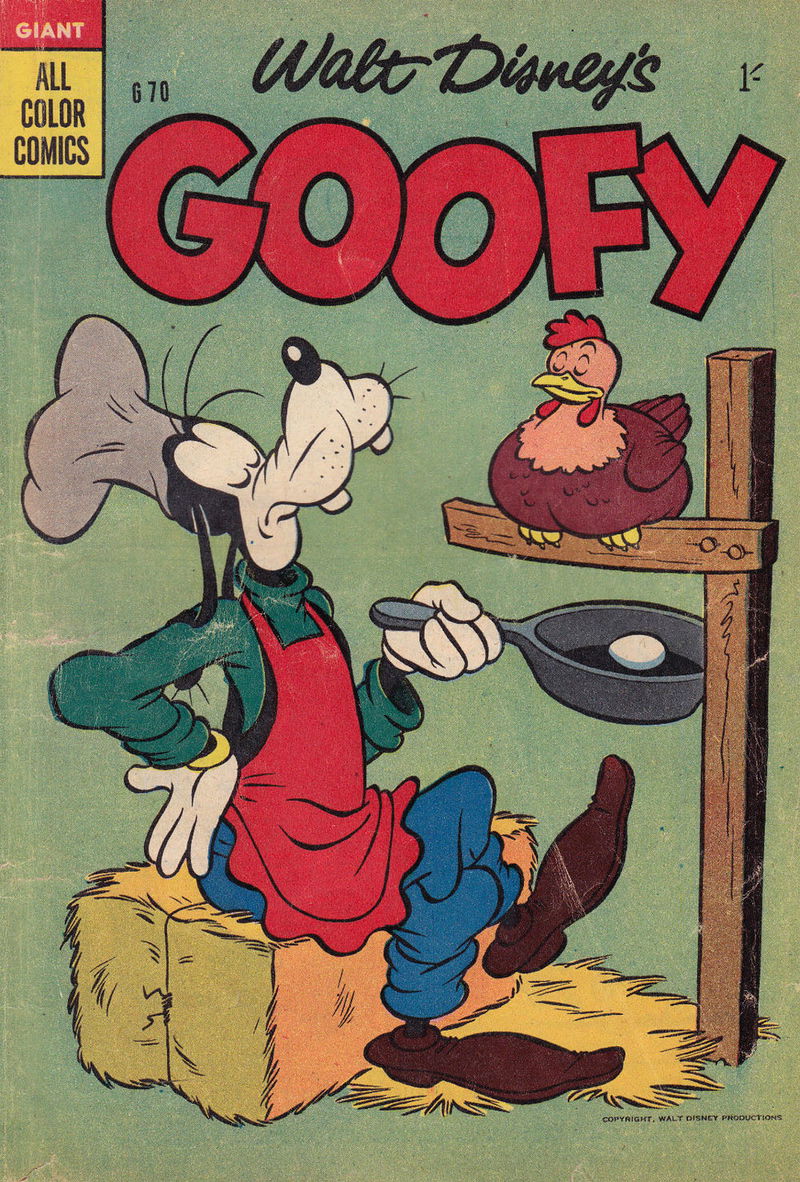 Walt Disney's Giant Comics [G Series] (WG Publications, 1951 series) #G70 — Walt Disney's Goofy (1957)