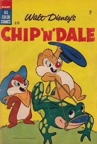 Walt Disney's Giant Comics [G Series] (WG Publications, 1951 series) #G.79 — Walt Disney's Chip 'n' Dale 1957