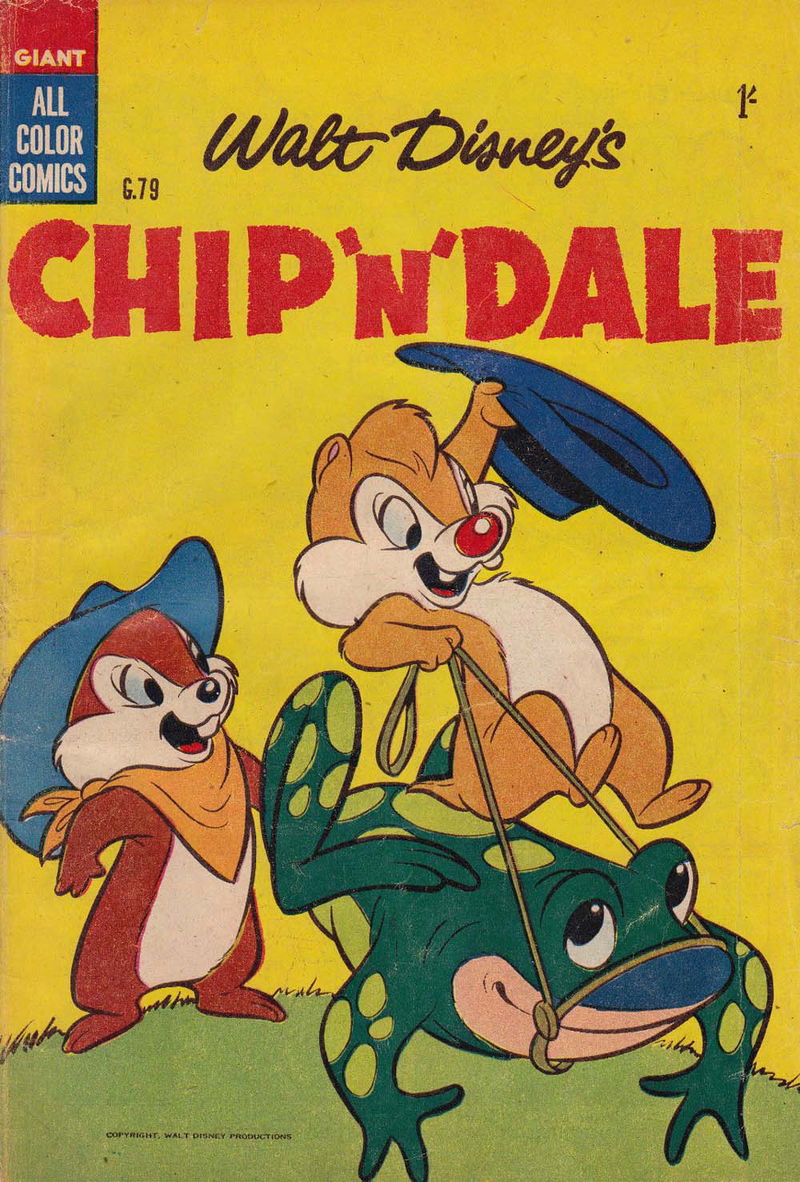 Walt Disney's Giant Comics [G Series] (WG Publications, 1951 series) #G.79 — Walt Disney's Chip 'n' Dale (1957)