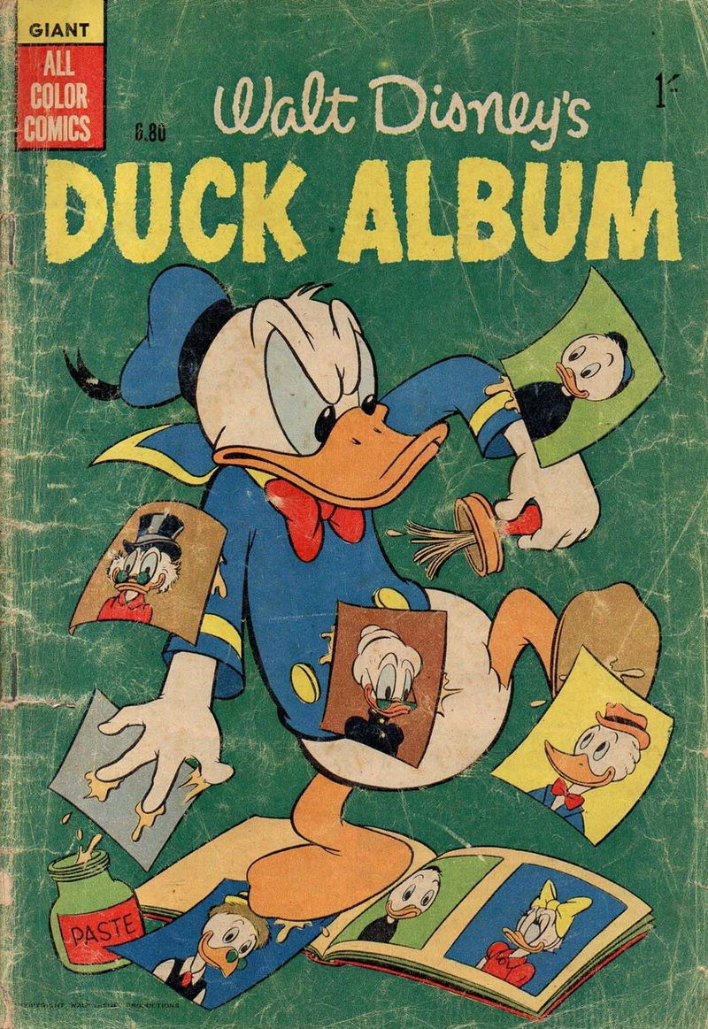 Walt Disney's Giant Comics [G Series] (WG Publications, 1951 series) #G.80 — Walt Disney's Duck Album (1957)