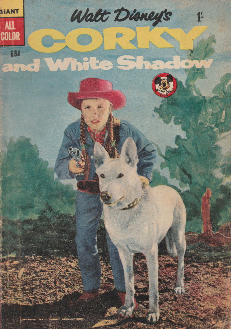 Walt Disney's Giant Comics [G Series] (WG Publications, 1951 series) #G.84 — Walt Disney's Corky and White Shadow (1957)