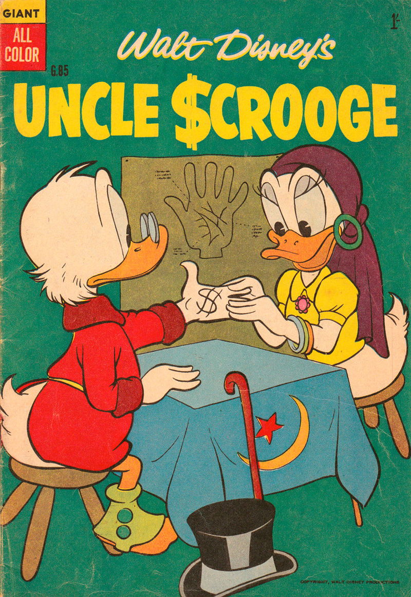 Walt Disney's Giant Comics [G Series] (WG Publications, 1951 series) #G.85 — Walt Disney's Uncle Scrooge (1957)